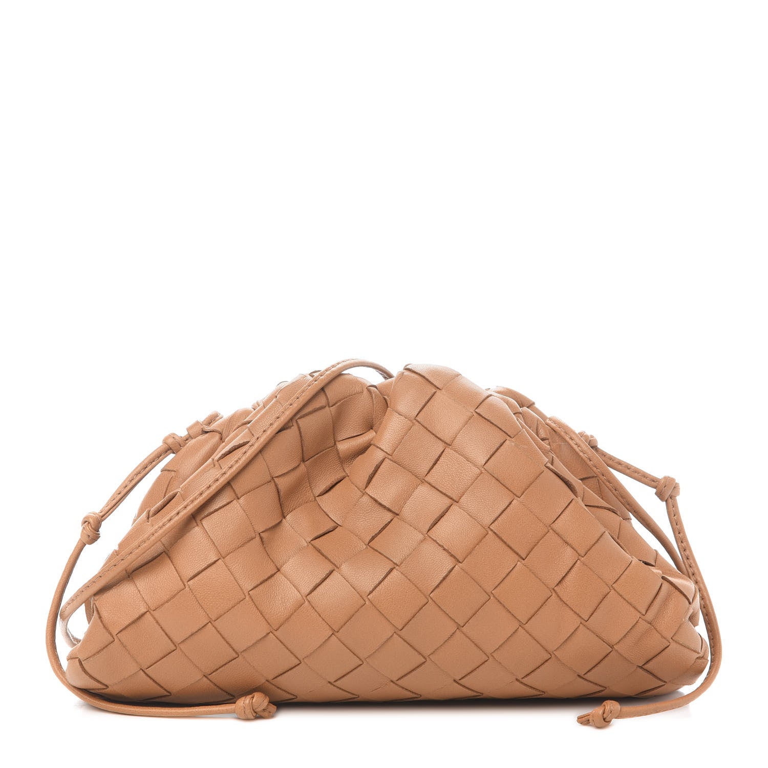 Bottega Veneta Nappa Intrecciato The Mini Pouch Carmel 1 of 8