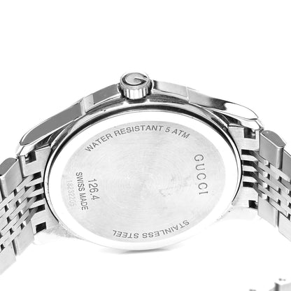 Gucci Stainless Steel 38mm G-Timeless Quartz Watch Black 4 of 4