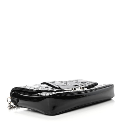 Christian Dior Patent Cannage New Lock Pouch Black 3 of 4