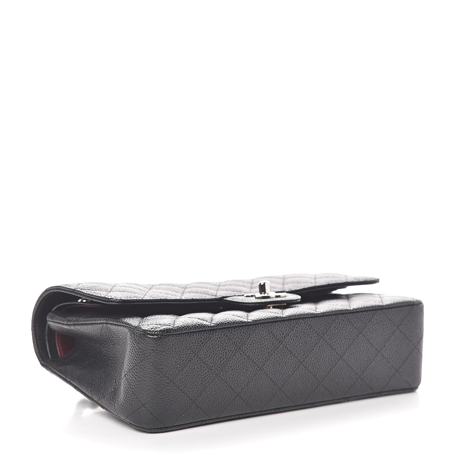 Chanel Caviar Quilted Medium Double Flap Black 4 of 11