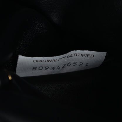 Bottega Veneta Calfskin The Pouch Chain Black 7 of 9