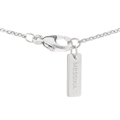 Messika 18K White Gold Diamond Baby Move Pave Necklace 4 of 5