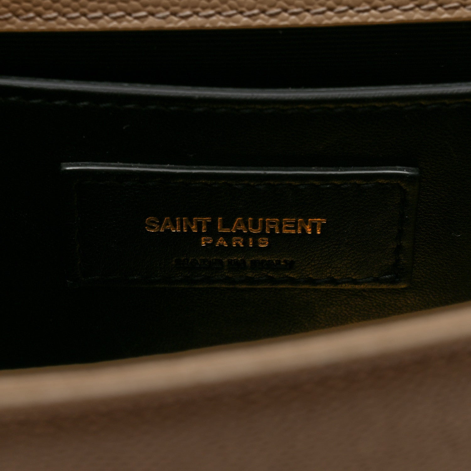 Saint Laurent Grain De Poudre Small Monogram Kate Satchel Nude Powder 5 of 9