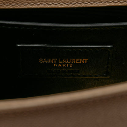 Saint Laurent Grain De Poudre Small Monogram Kate Satchel Nude Powder 5 of 9