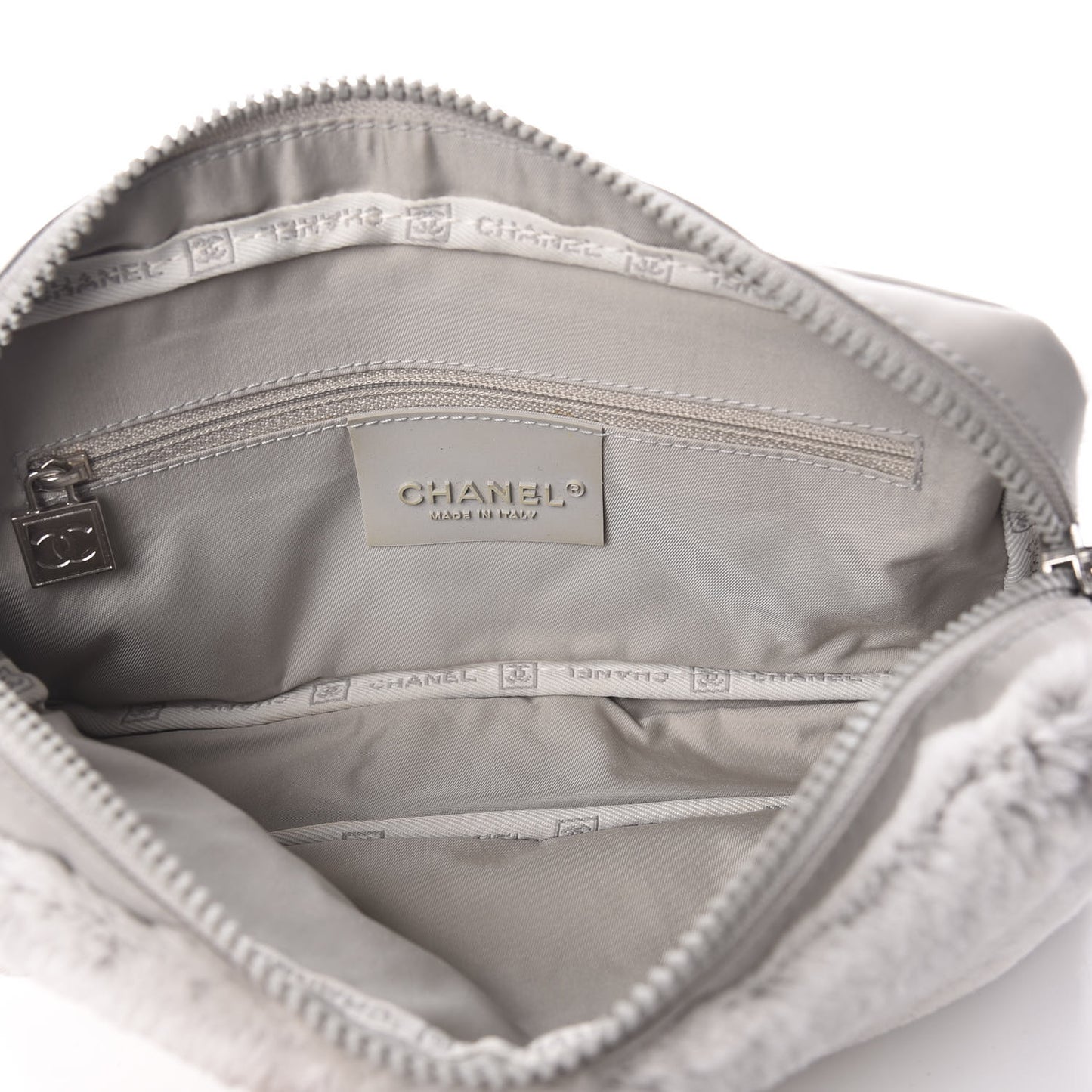 Rabbit Fur Sport Flap Grey
