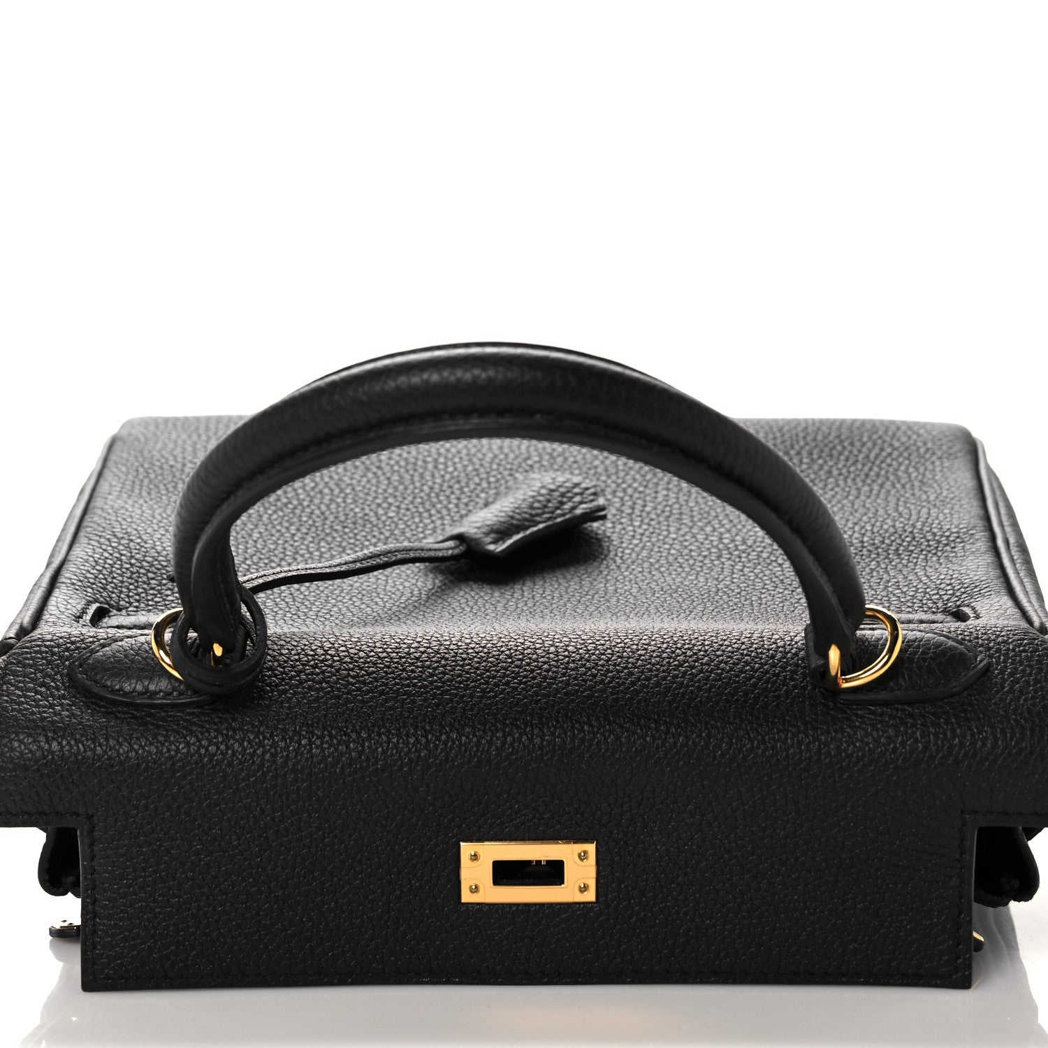 Hermes Togo Kelly Retourne 25 Black 18 of 37