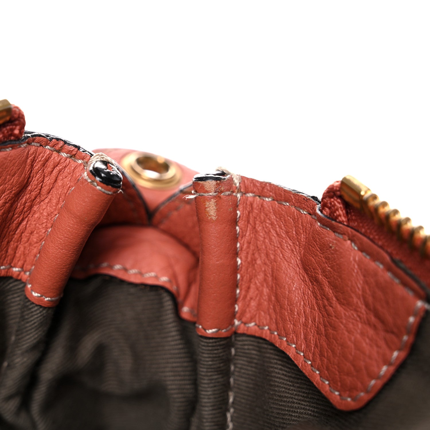 Chloe Calfskin Medium Marcie Satchel Muted Brown 14 of 28