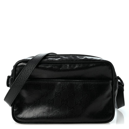 Gucci GG Crystal Monogram Mini Shoulder Bag Black 1 of 8