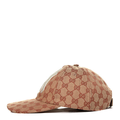 Gucci X MLB Monogram NY Yankees Baseball Hat 55-59 Beige Ruggine 3 of 9
