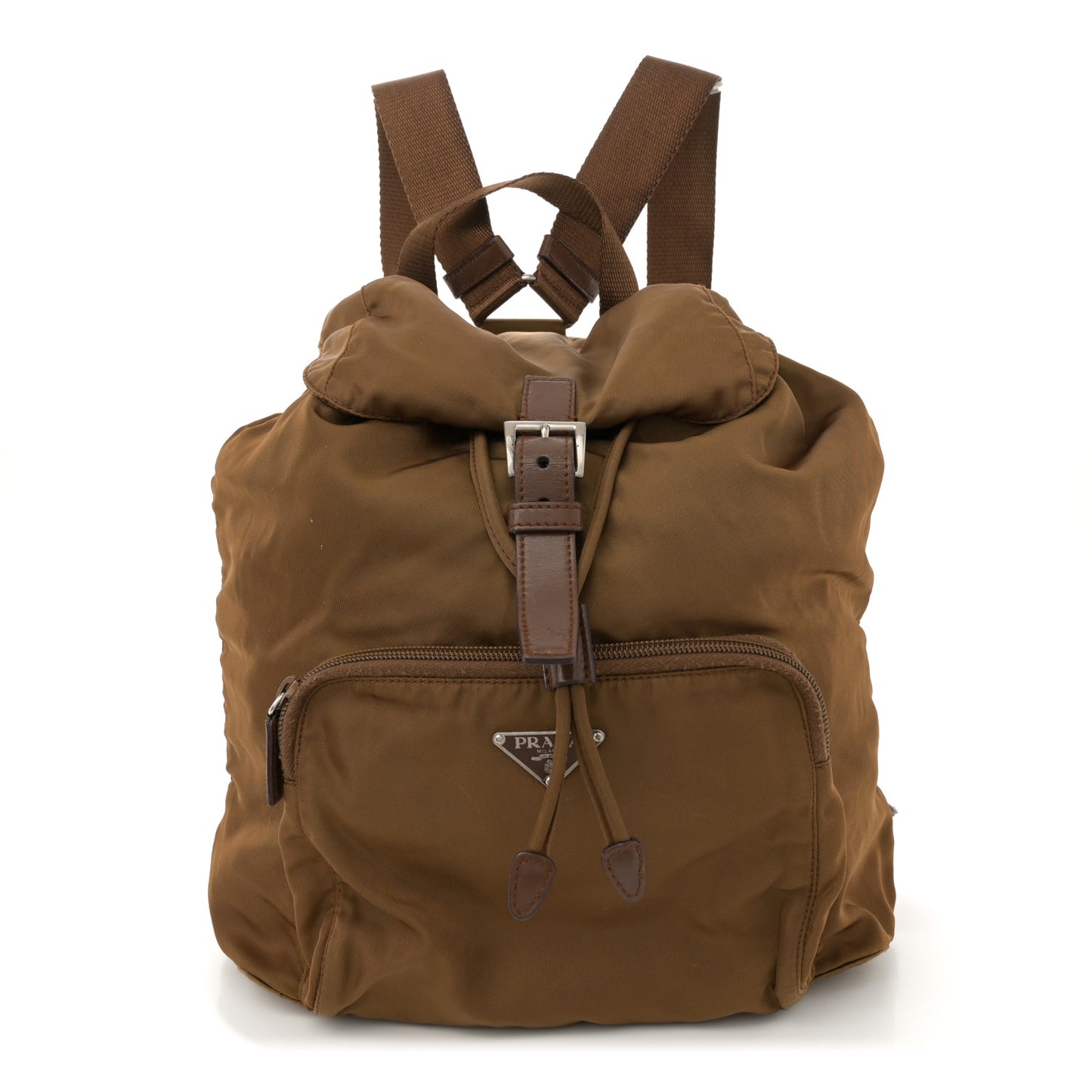 Nylon Vela Medium Cinch Backpack Sughero