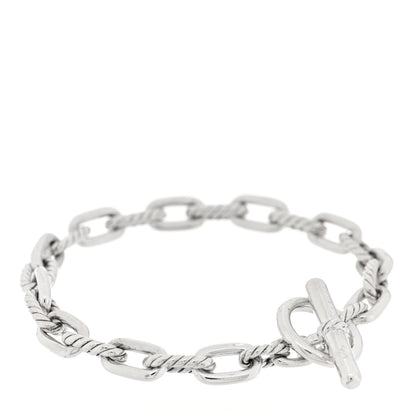 David Yurman Sterling Silver 5.5mm DY Madison Toggle Chain Bracelet 1 of 4