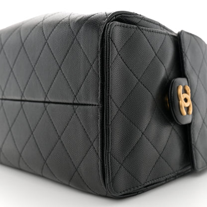 Chanel Caviar Quilted Small Chanel 25 Handbag Black 10 of 12