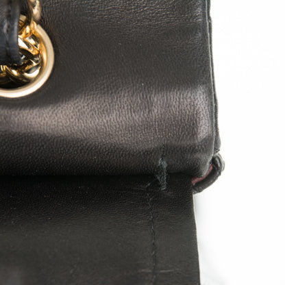 Chanel Lambskin Quilted Maxi Double Flap Black 9 of 9