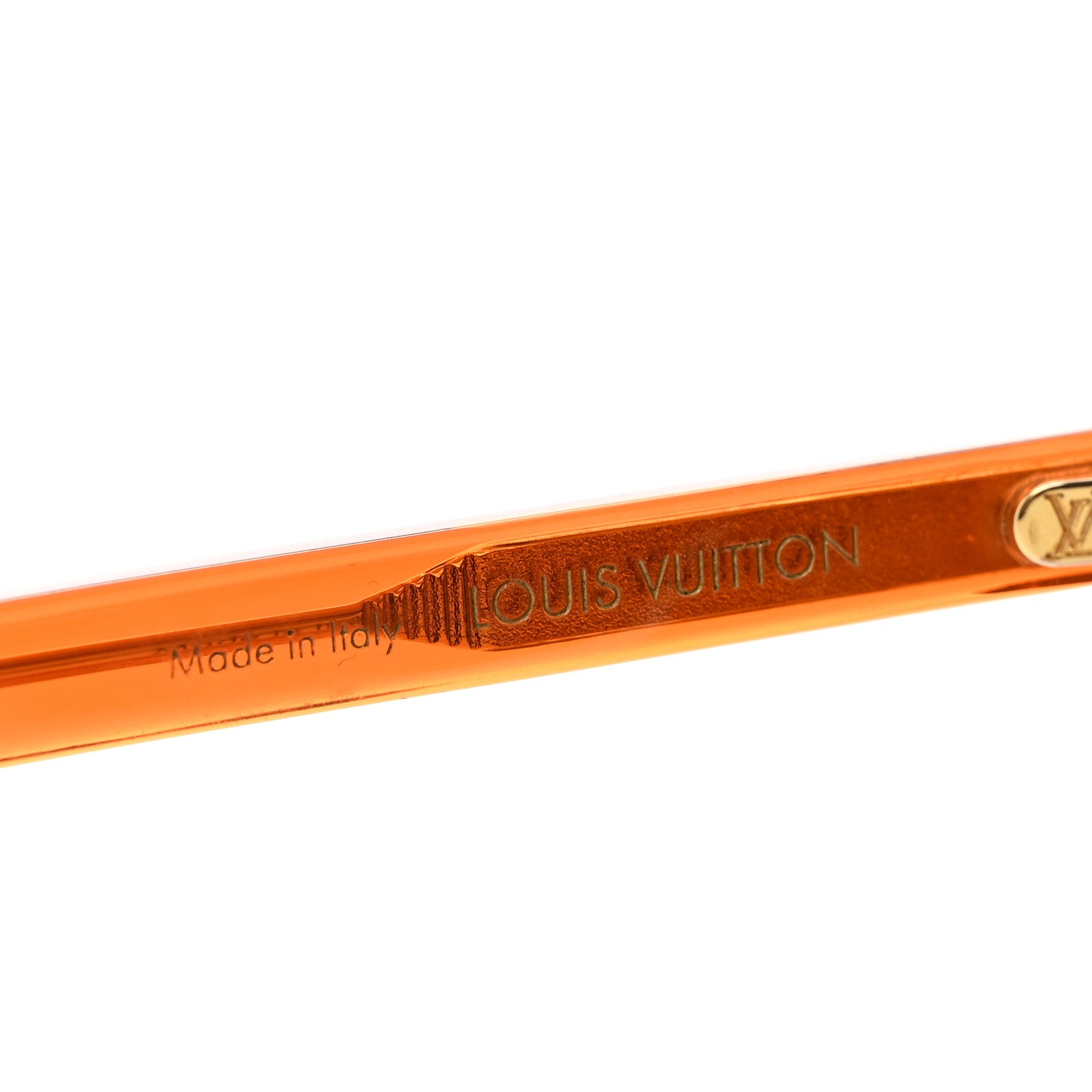 Louis Vuitton Acetate Sunglasses Z1368W Orange 5 of 8