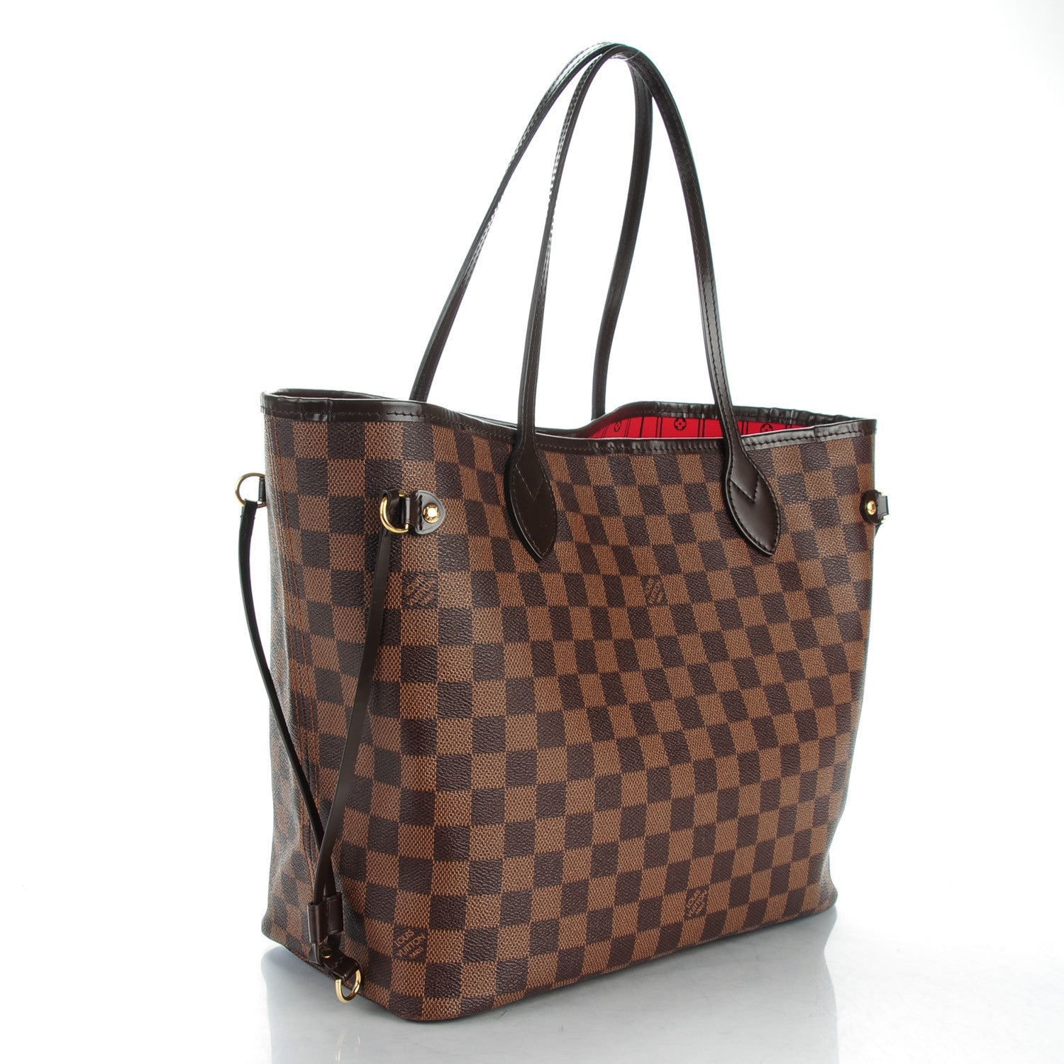 Louis Vuitton Damier Ebene Neverfull MM 3 of 8