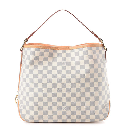 Louis Vuitton Damier Azur Delightful PM Rose Ballerine 1 of 7