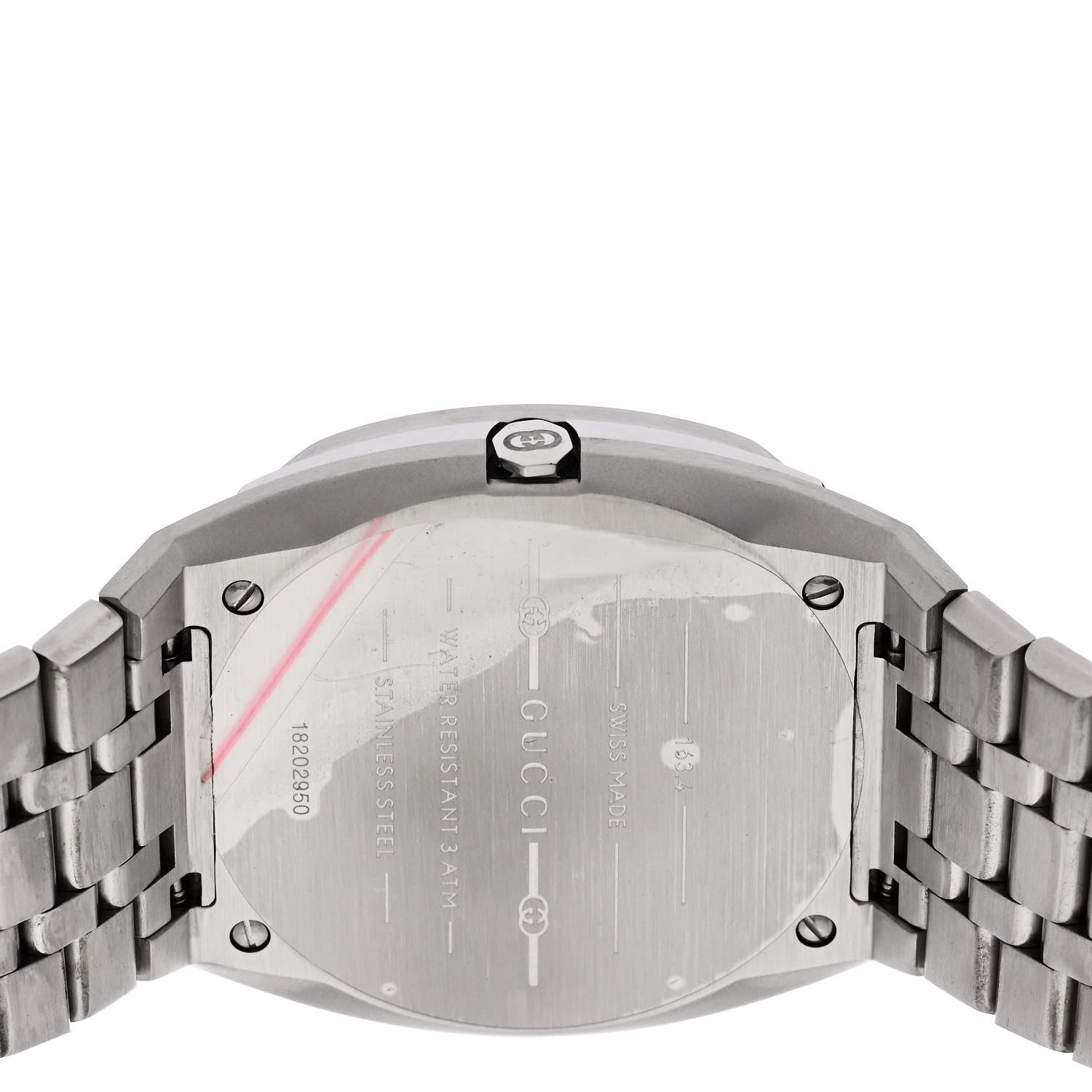 Gucci Stainless Steel 38mm 25H Quartz Watch Pink 4 of 5