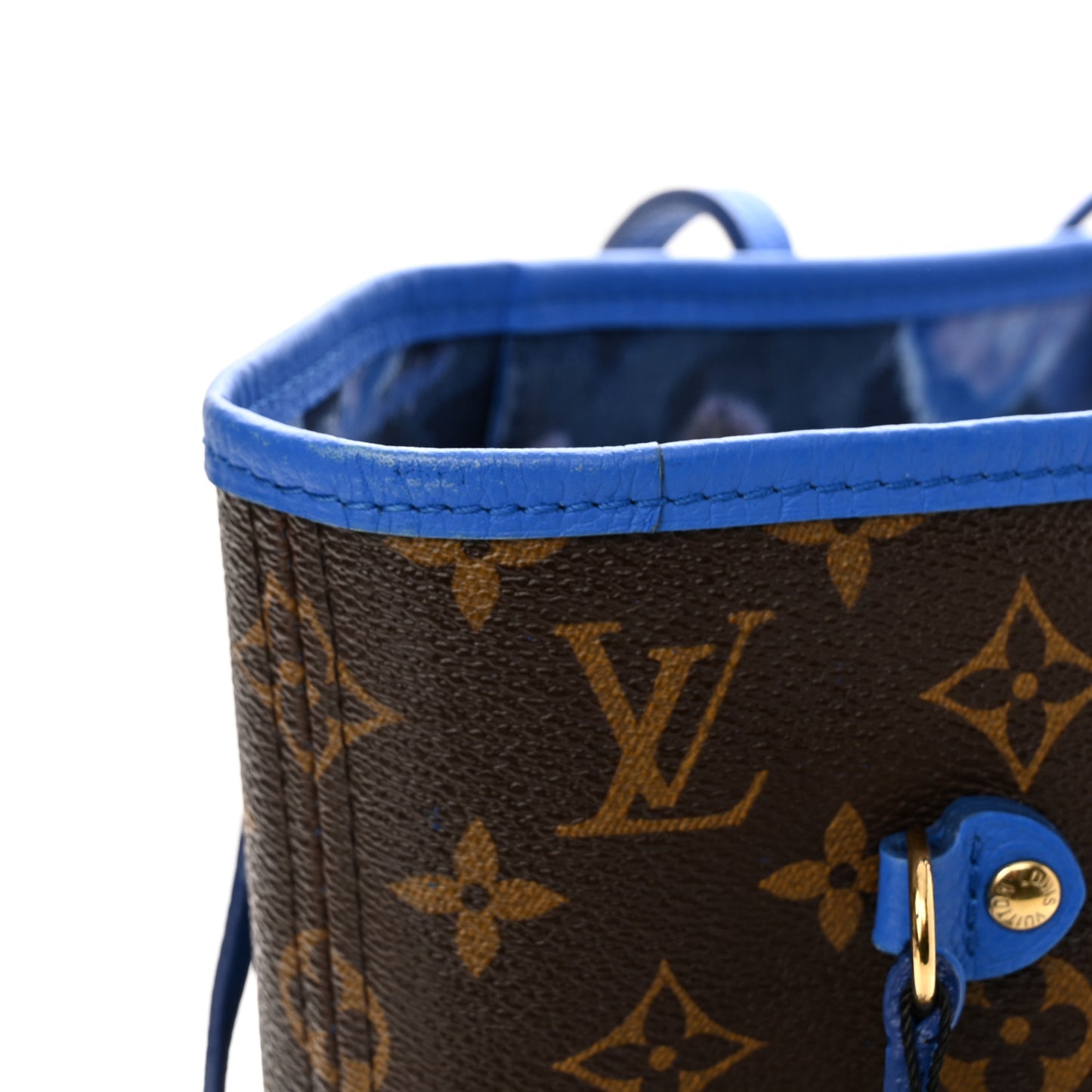 Monogram Articles de Voyage Ikat Neverfull MM Grand Blue