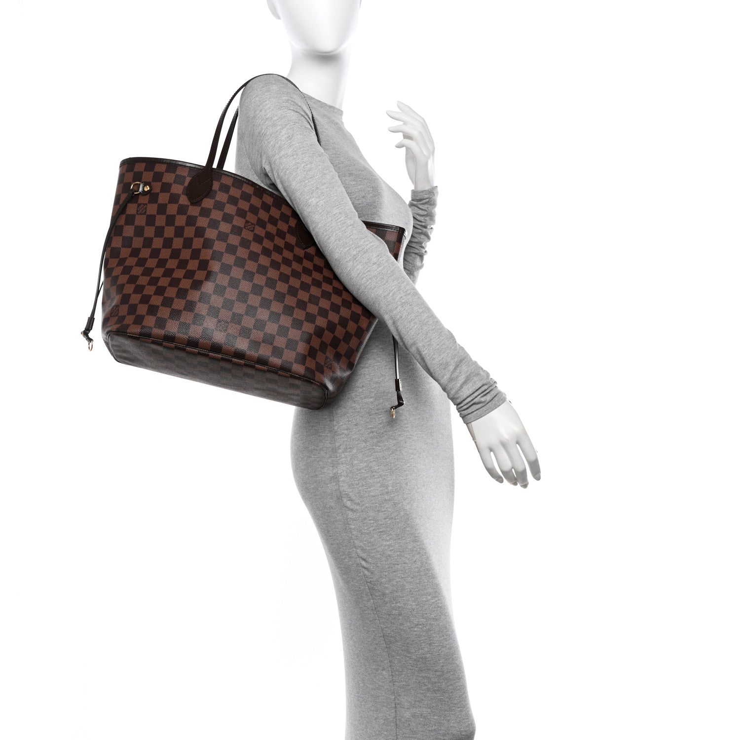 Louis Vuitton Damier Ebene Neo Neverfull MM 2 of 12