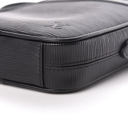 Louis Vuitton Epi Danube Slim Black 10 of 10