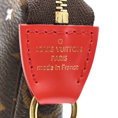 Louis Vuitton Monogram 2020 Christmas Animation Bumper Cars Mini Pochette Accessories Coquelicot 6 of 10