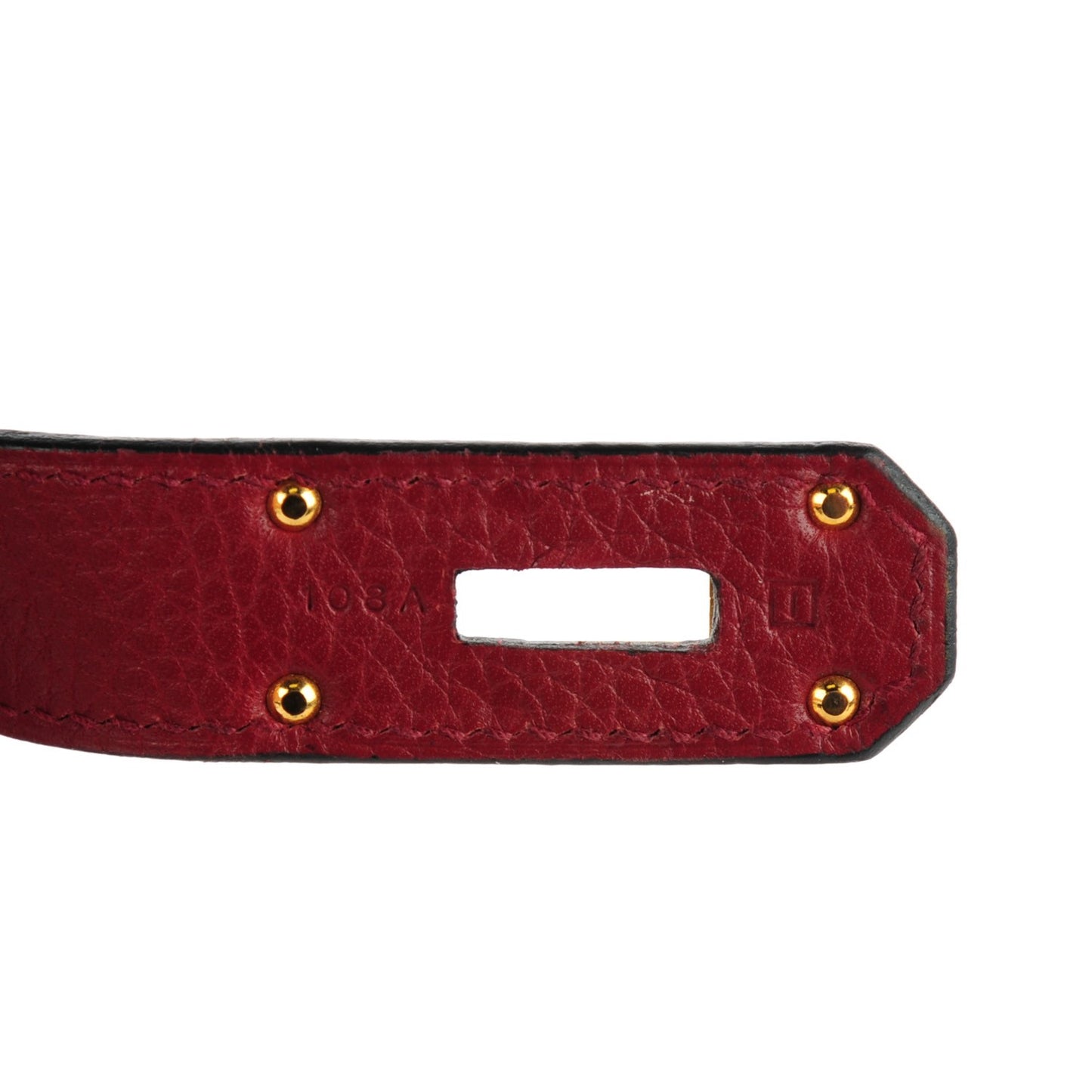 Taurillon Clemence JPG Birkin 42 Rouge H