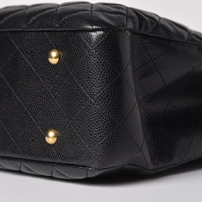 Chanel Caviar Quilted Large Classic Shopping Tote Black 10 of 13