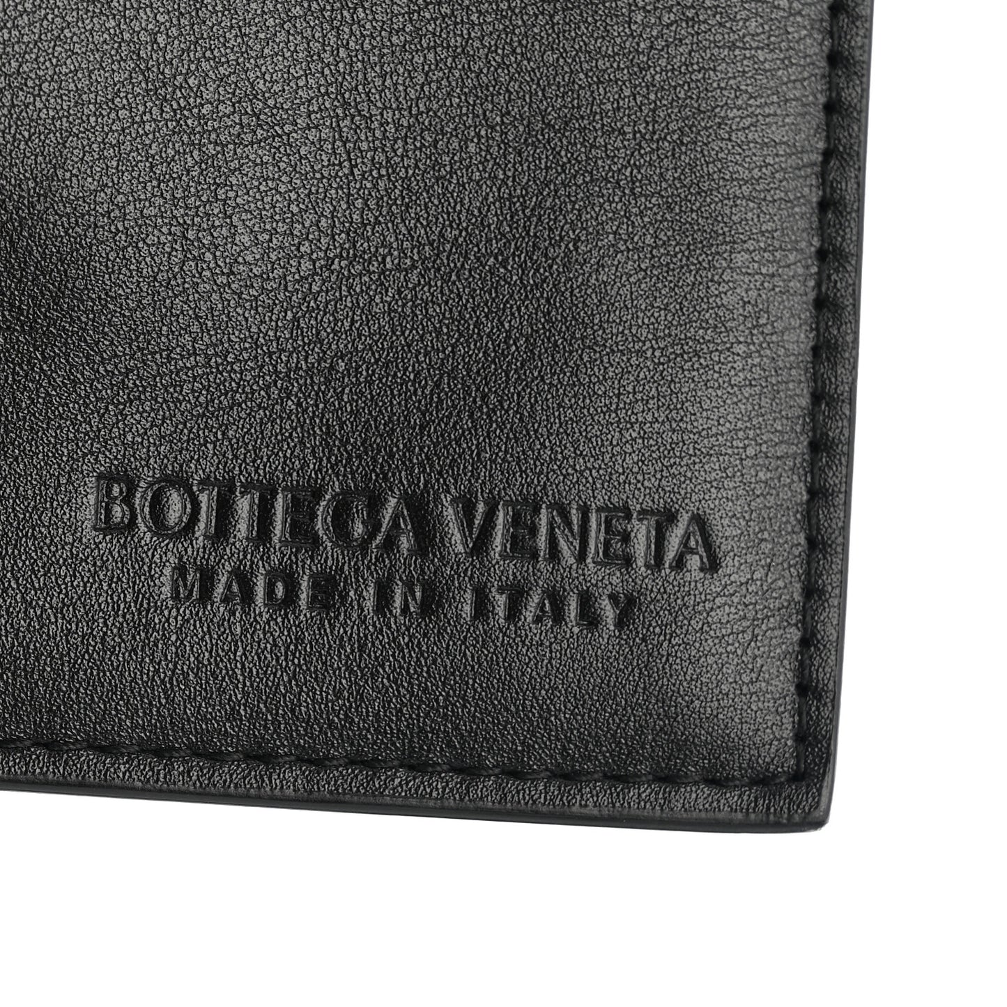Calfskin Intrecciato Pinacoteca Reversible Tote Black Fondant