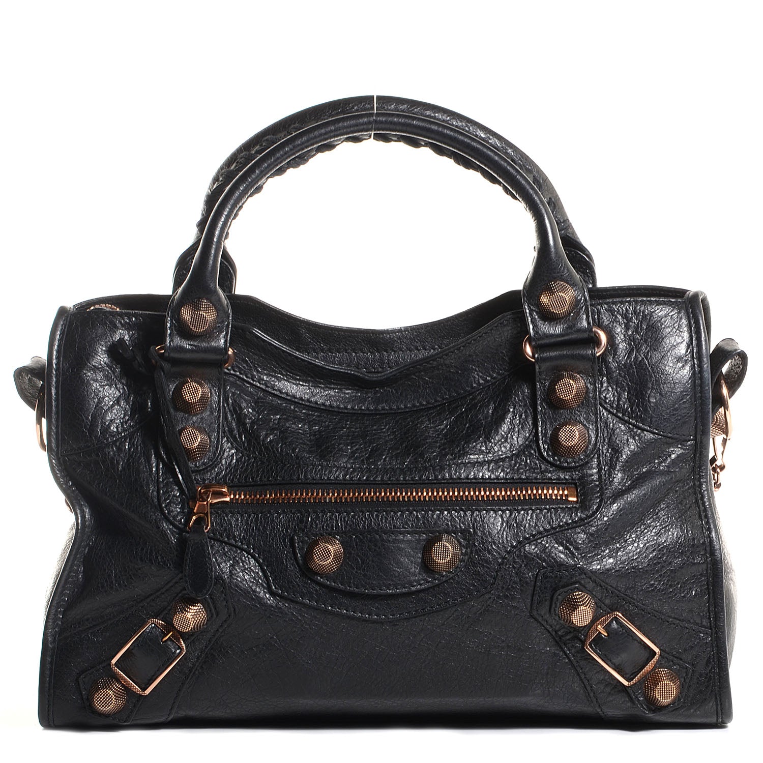 Balenciaga Agneau Giant 21 Rose Gold Hardware City Black 1 of 12