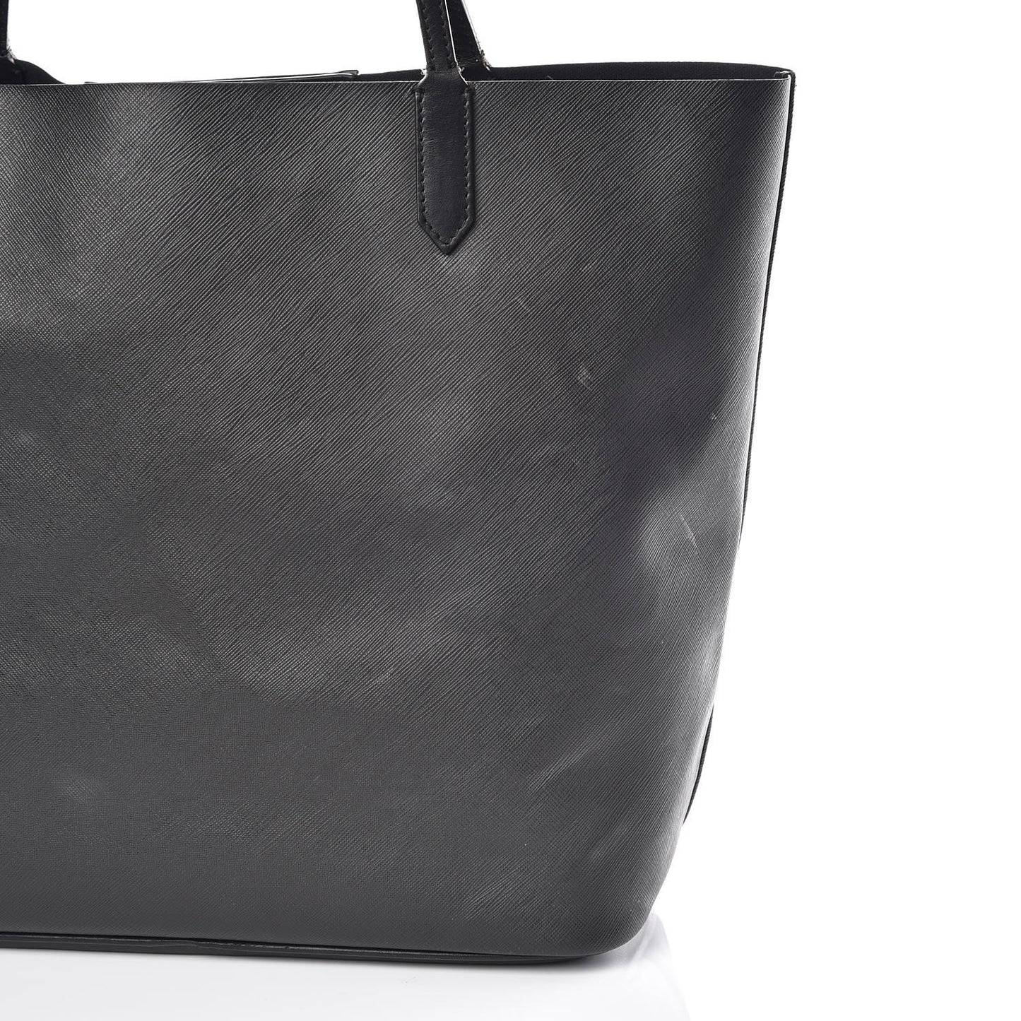 Textured Coated Canvas Bambi Print Medium Antigona Tote