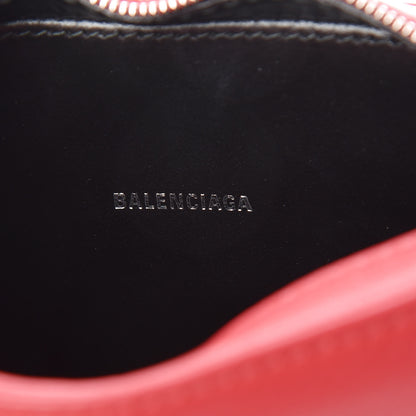Balenciaga Calfskin Logo XS Everyday Camera Bag Rouge Lantern Black 6 of 8