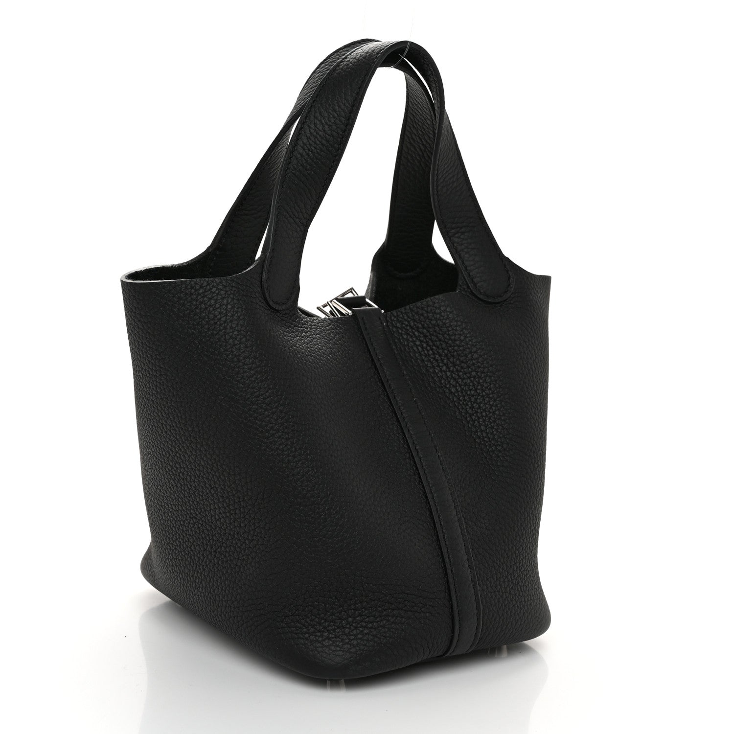 Hermes Taurillon Clemence Picotin Lock 18 PM Black 3 of 11