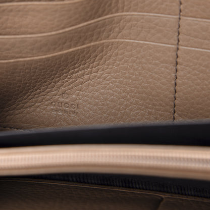 Gucci Pebbled Calfskin Soho Zip Around Wallet Camelia 6 of 8