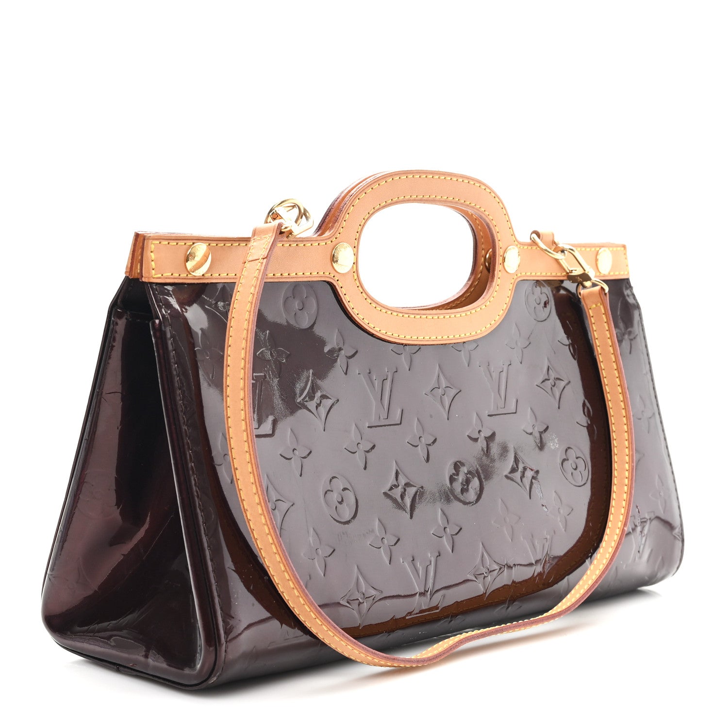 Louis Vuitton Vernis Roxbury Drive Amarante 3 of 10