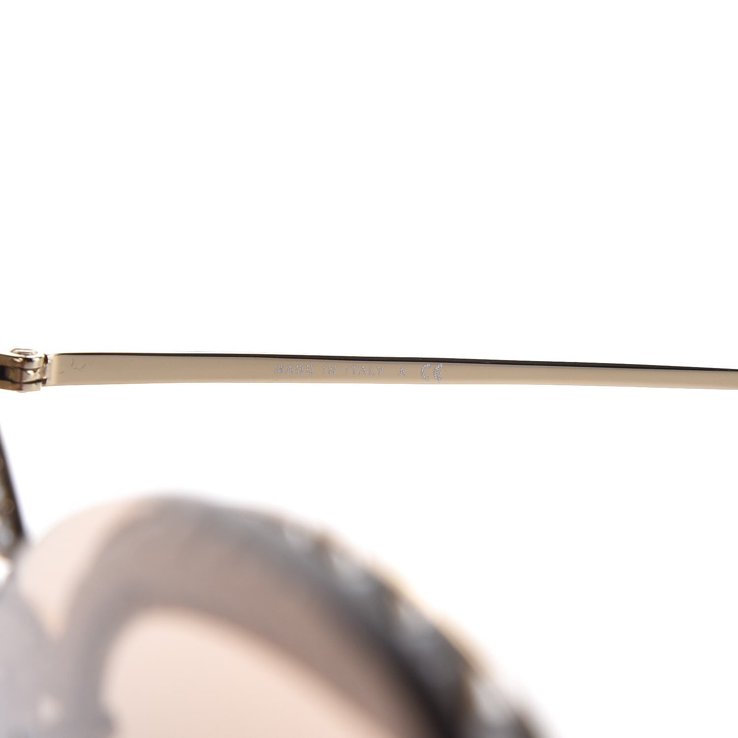 Chanel Acetate Metal Pearl Butterfly Sunglasses 4236-H Brown 5 of 7