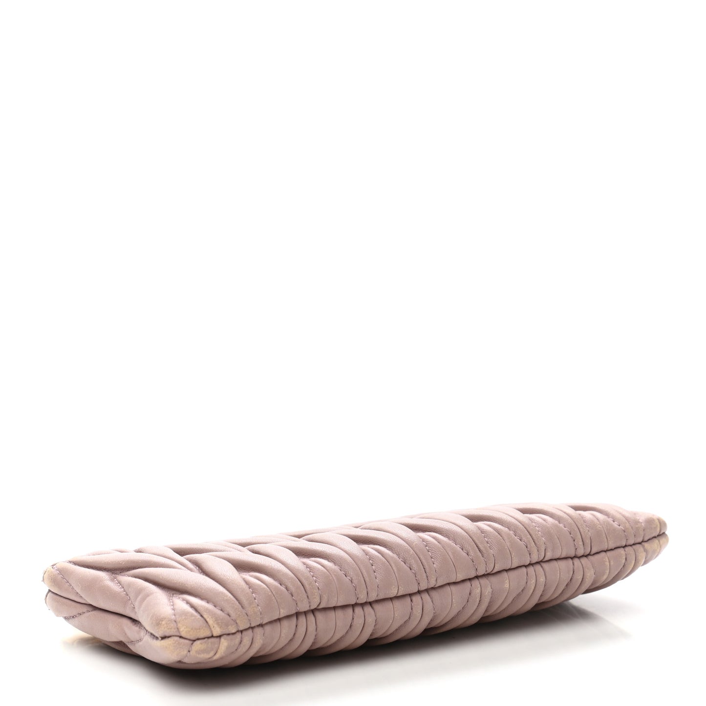 Nappa Matelasse Pouch Mughetto