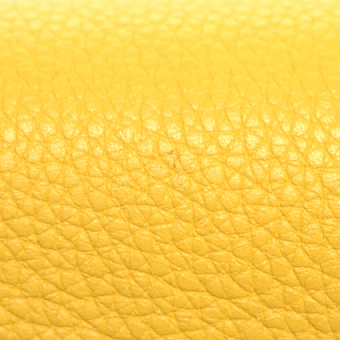 Grained Calfskin Mini Gate Crossbody Bag Yellow