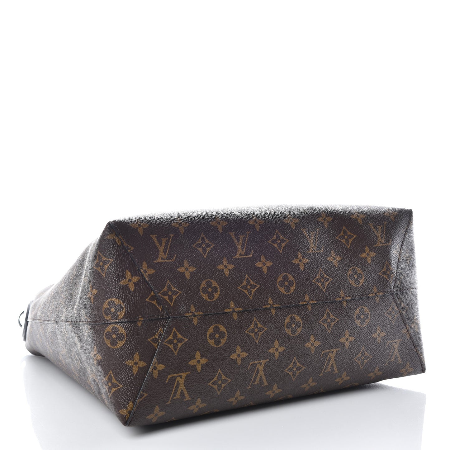 Monogram Flower Hobo Black