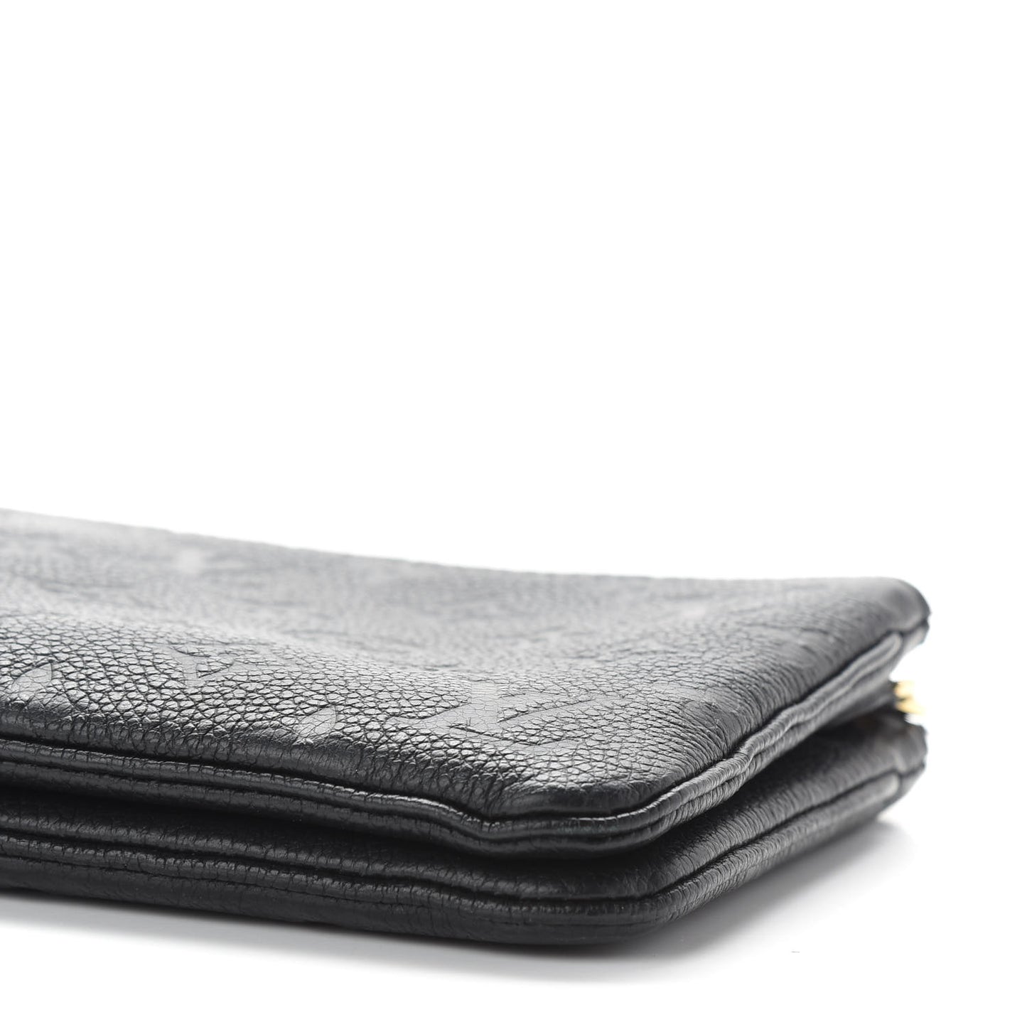 Empreinte Double Zip Pochette Black