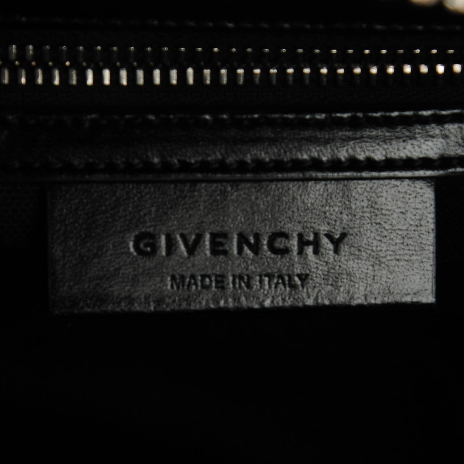 Givenchy Shiny Lord Calfskin Small Antigona Black 6 of 7