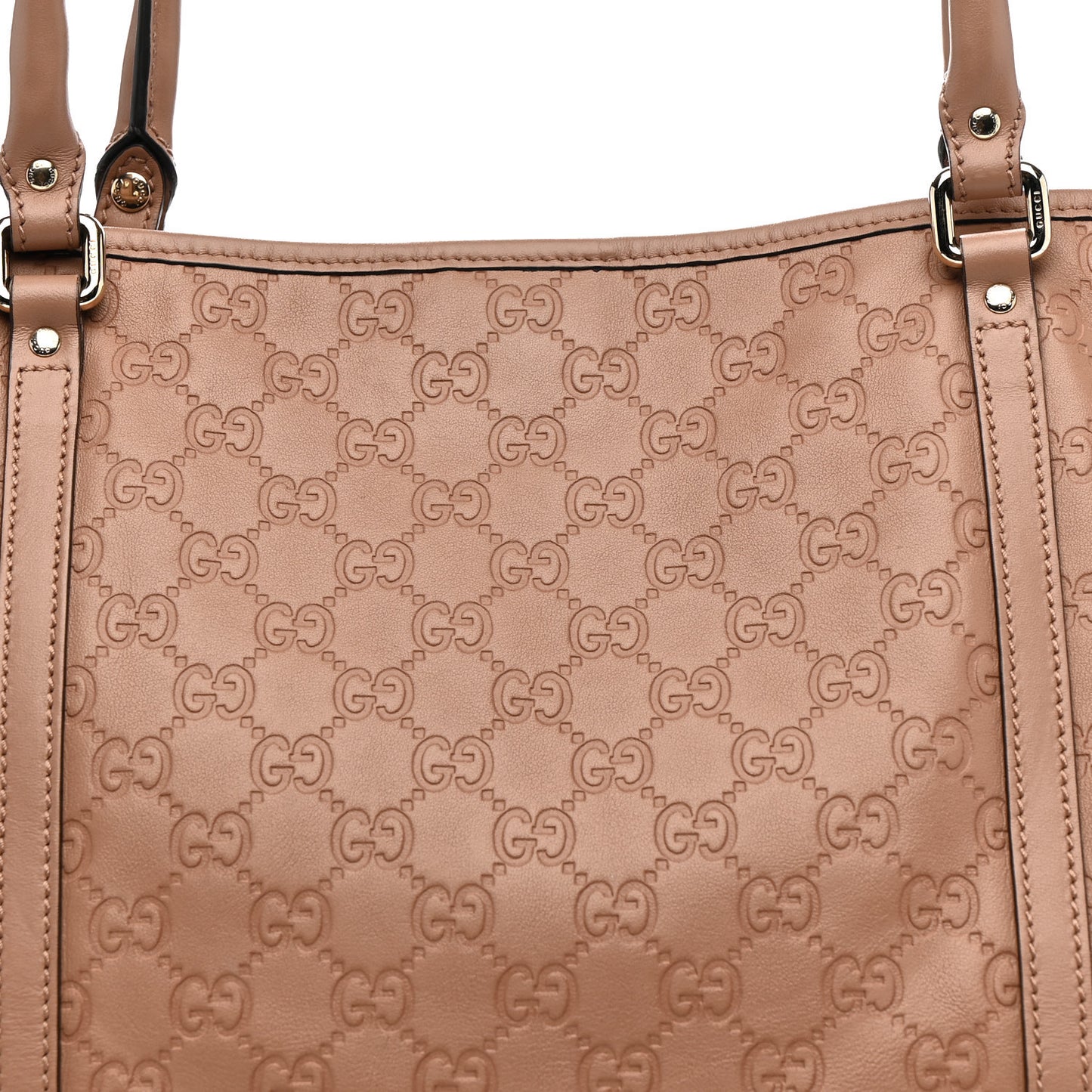 Guccissima Vitello Tender Medium Joy Tote Winter Rose