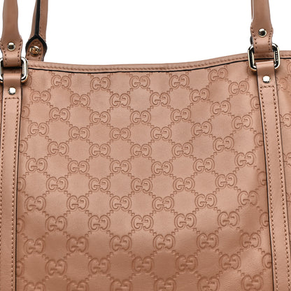 Gucci Guccissima Vitello Tender Medium Joy Tote Winter Rose 8 of 10