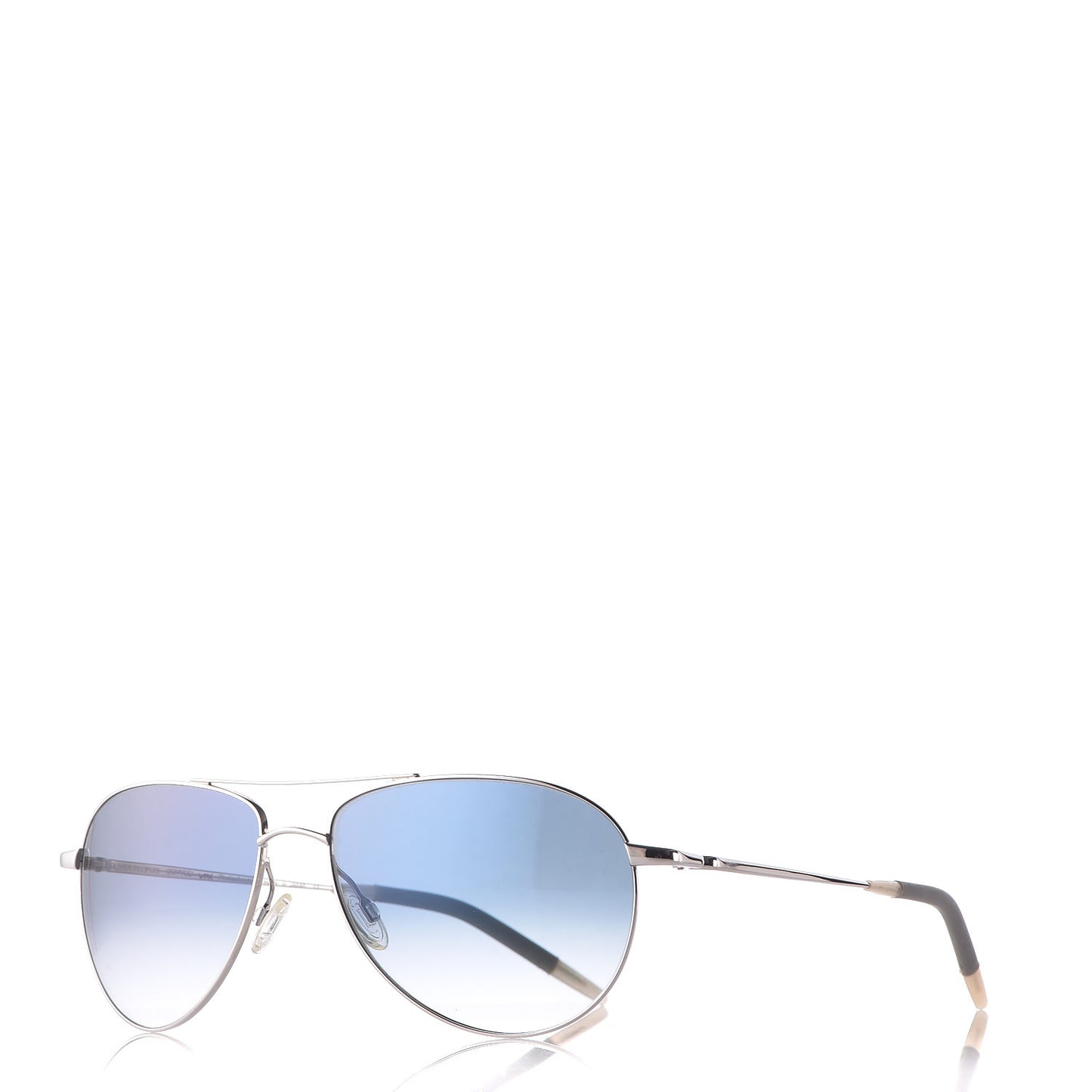 Benedict Aviator Sunglasses Silver