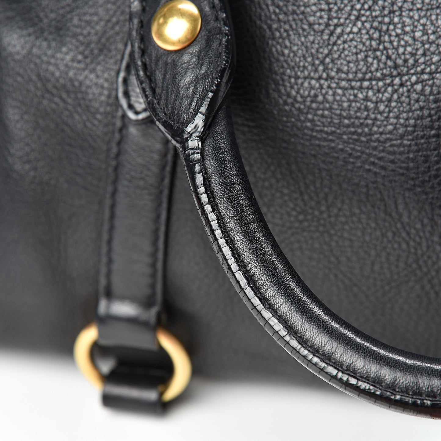 Vitello Medium Bow Bag Black