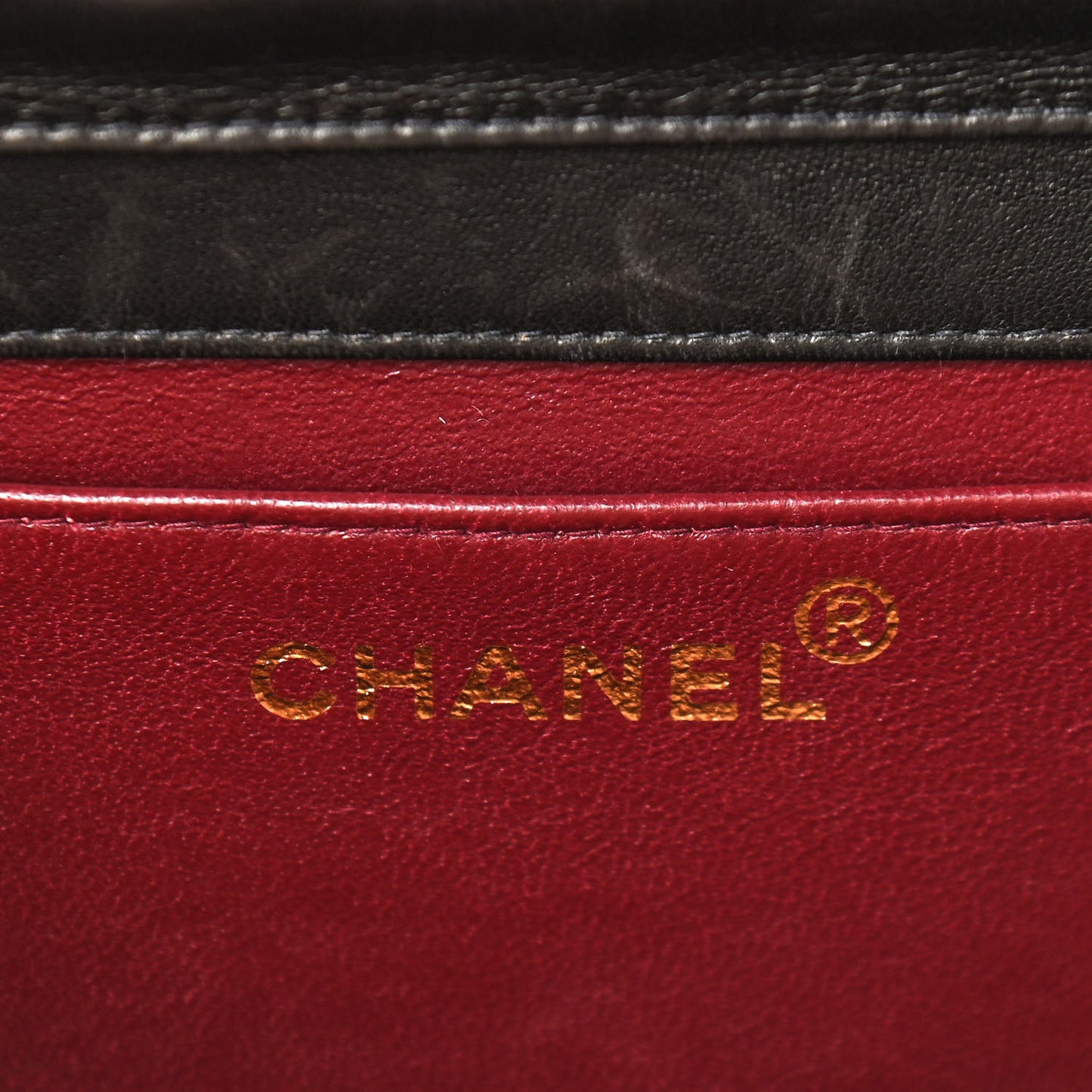 Lambskin Quilted Mini Flap Black