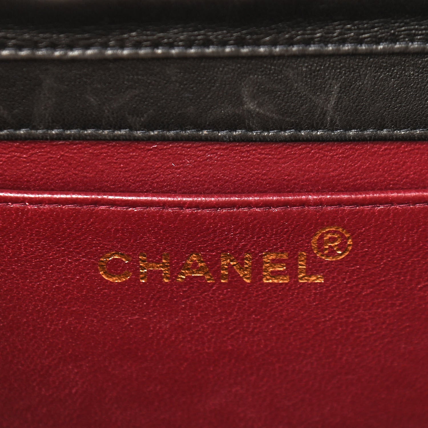 Chanel Lambskin Quilted Mini Flap Black 6 of 10