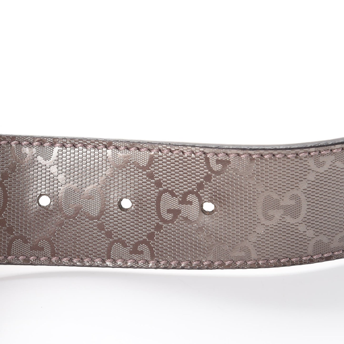 Imprime Monogram Interlocking G Belt 80 32 Mauve