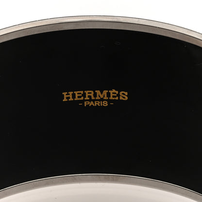 Hermes Enamel Printed Jaguar Quetzal Extra Wide Bracelet 65 4 of 4