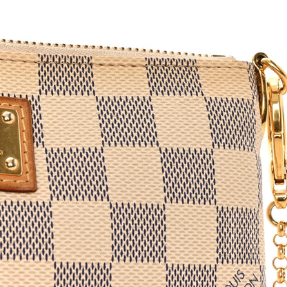 Louis Vuitton Damier Azur Pochette Milla MM 7 of 7