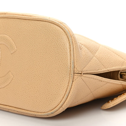 Chanel Caviar Quilted Shopping Tote Beige Clair 9 of 11